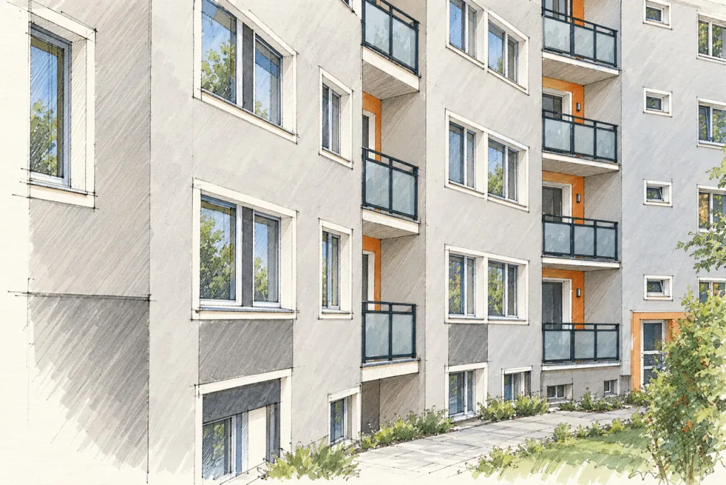 2 Raumwohnung sucht neue Mieter – Erstbezug