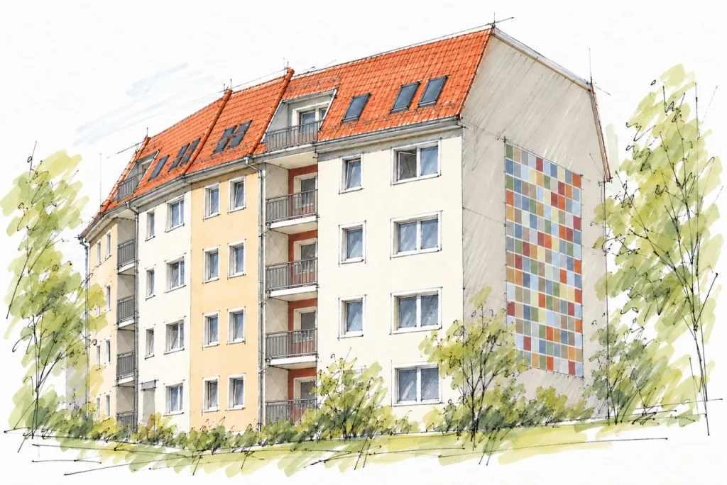 Erstbezug – 2 Raumwohnung sucht neue Mieter !